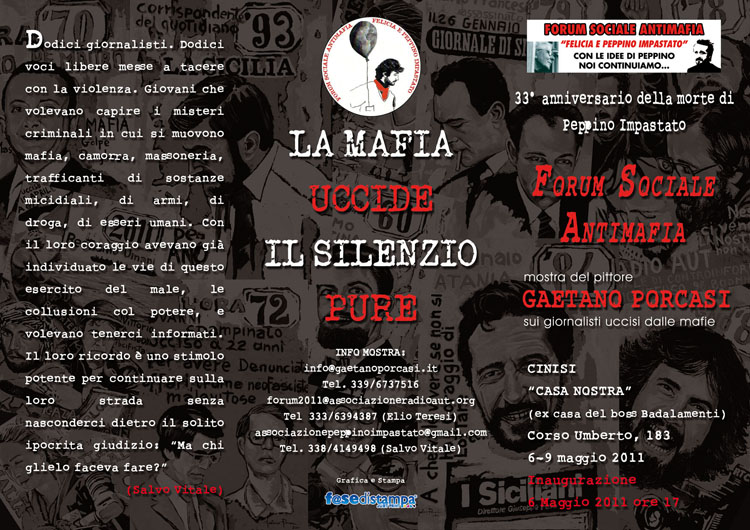 La Mafia Uccide Il Silenzio Pure Significato